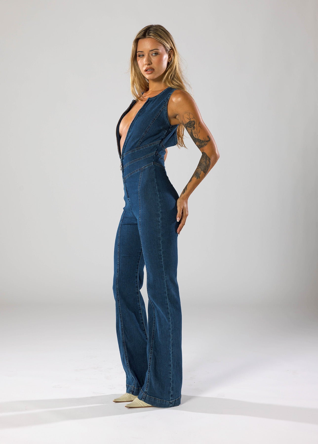 Stellar Denim Jumpsuit