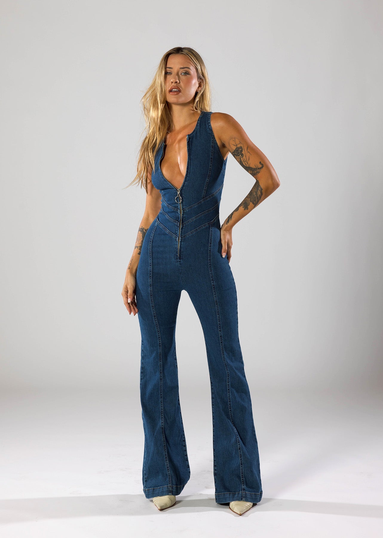 Stellar Denim Jumpsuit