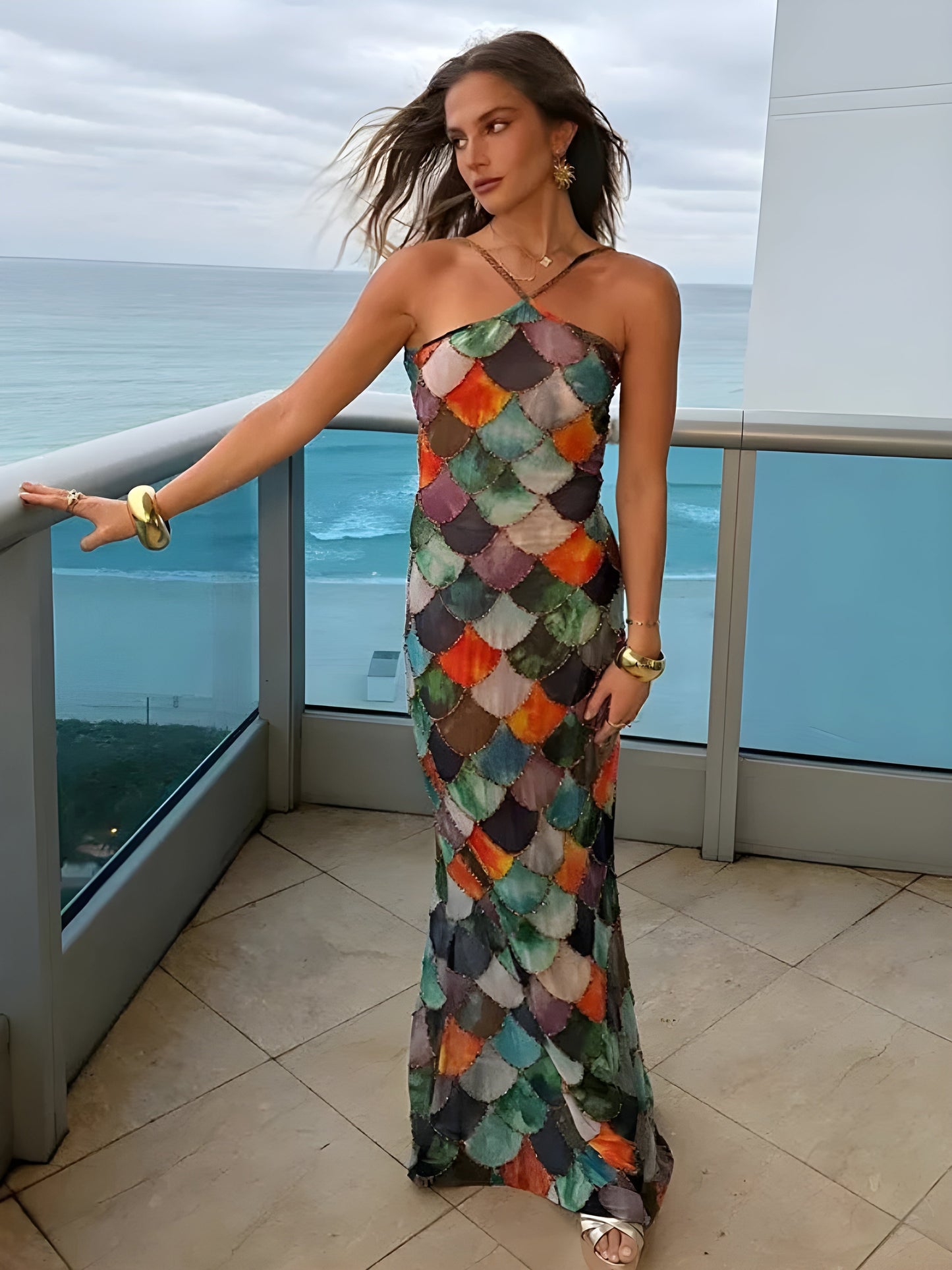 Marina Luxe Halterjurk
