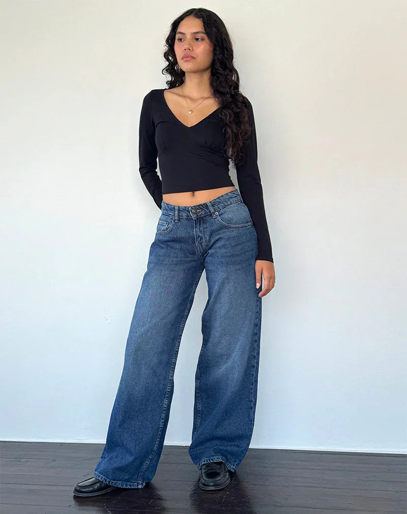Nova Baggy Low Jeans