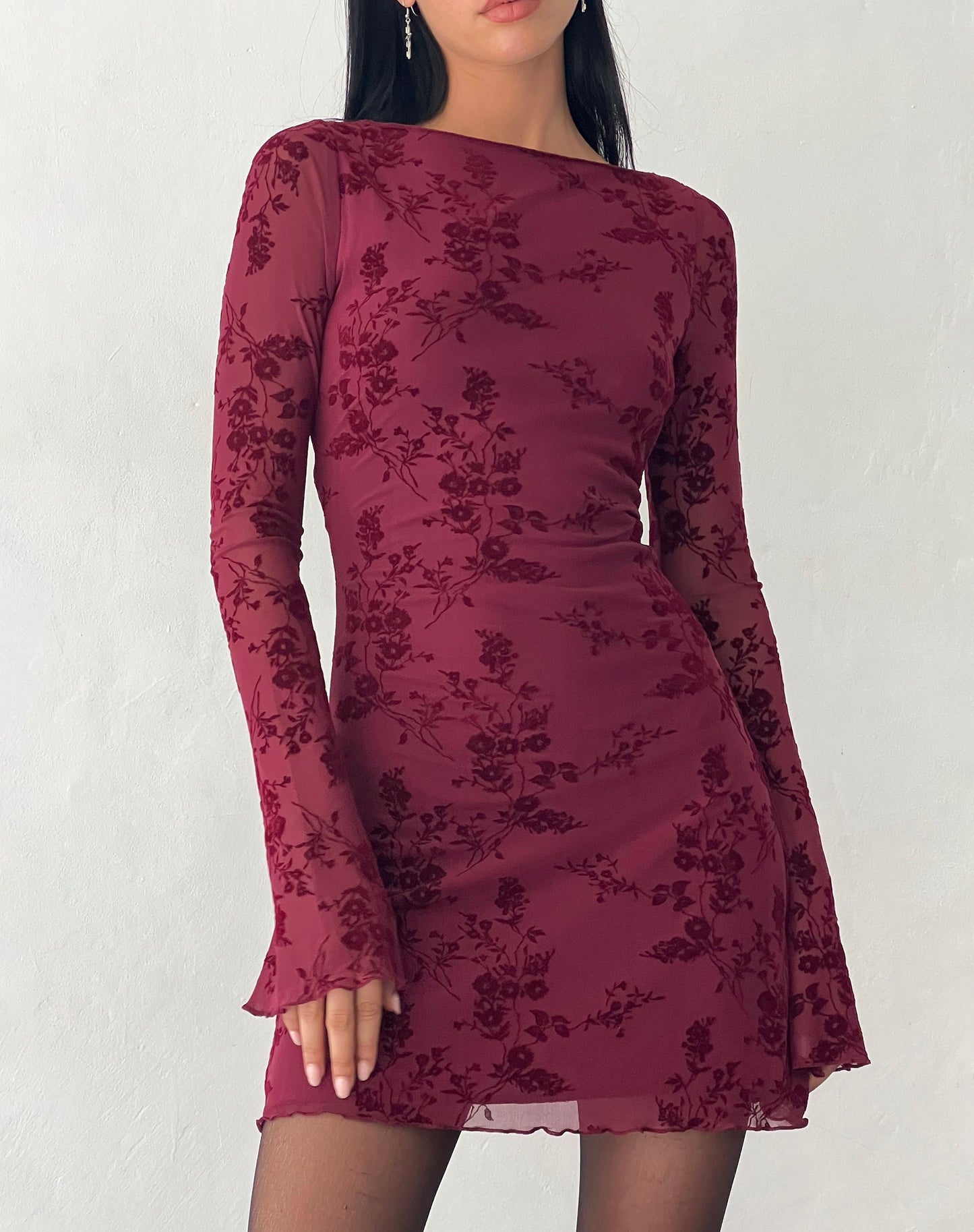 Sevilla Long Sleeve Mini Dress