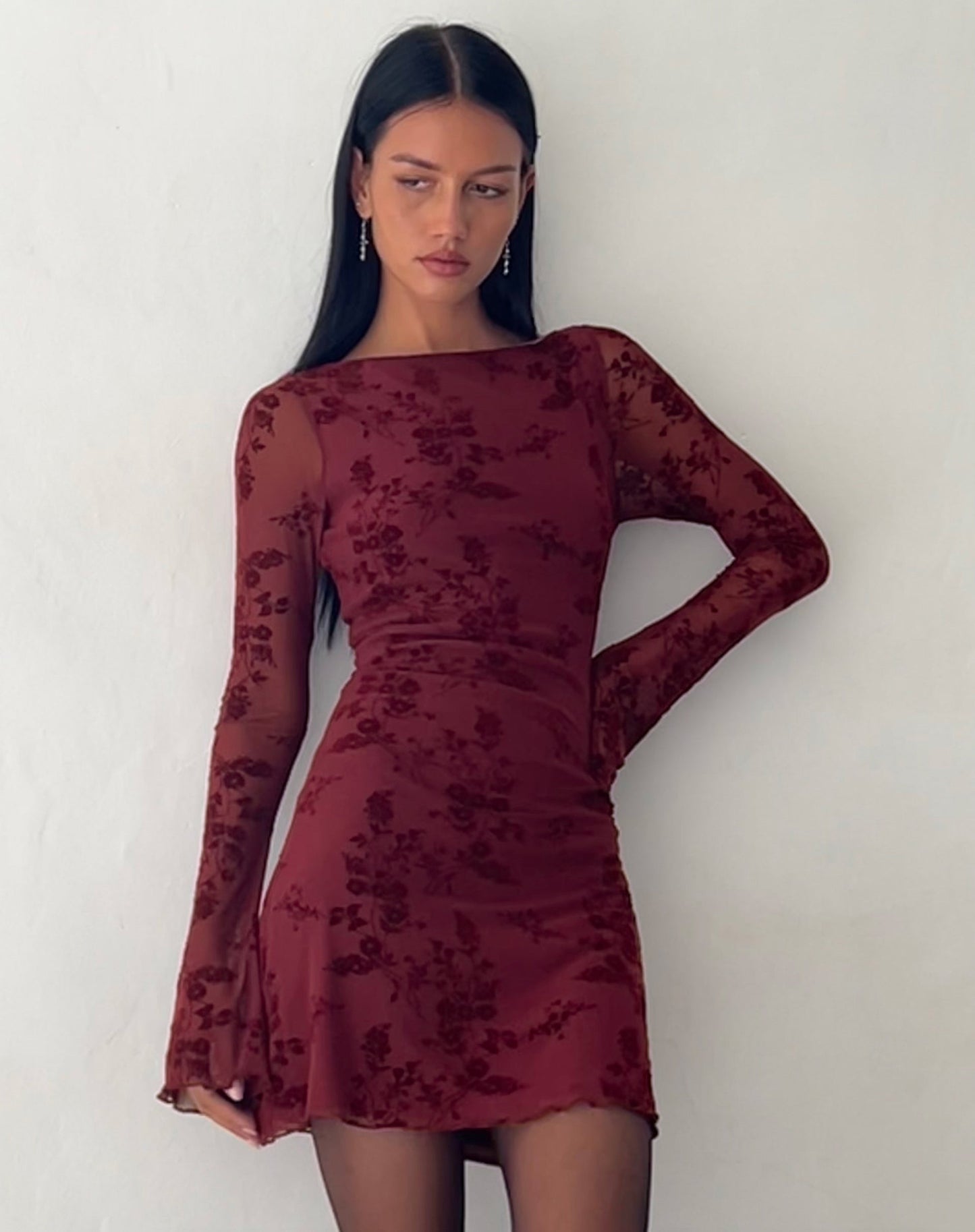 Sevilla Long Sleeve Mini Dress