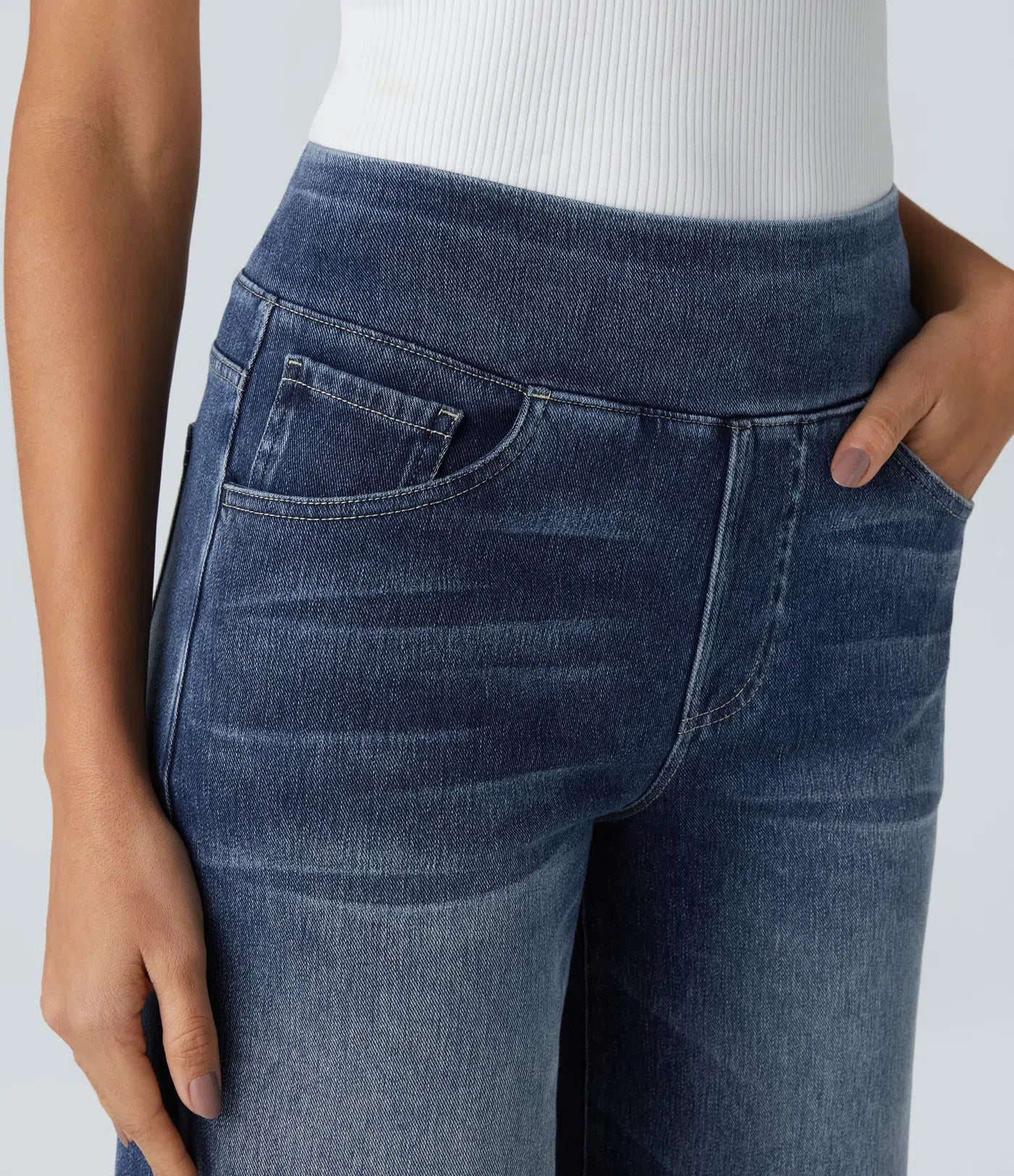Skylar™ | Comfort High-Waist Jeans