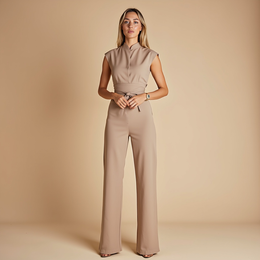 Laila | Elegante mouwloze jumpsuit