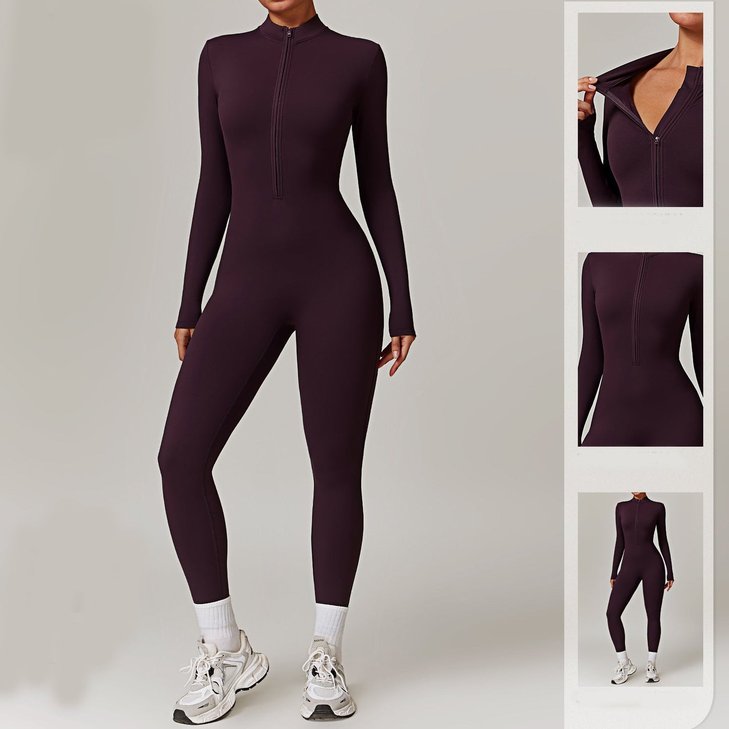 Aliyah Zip Jumpsuit