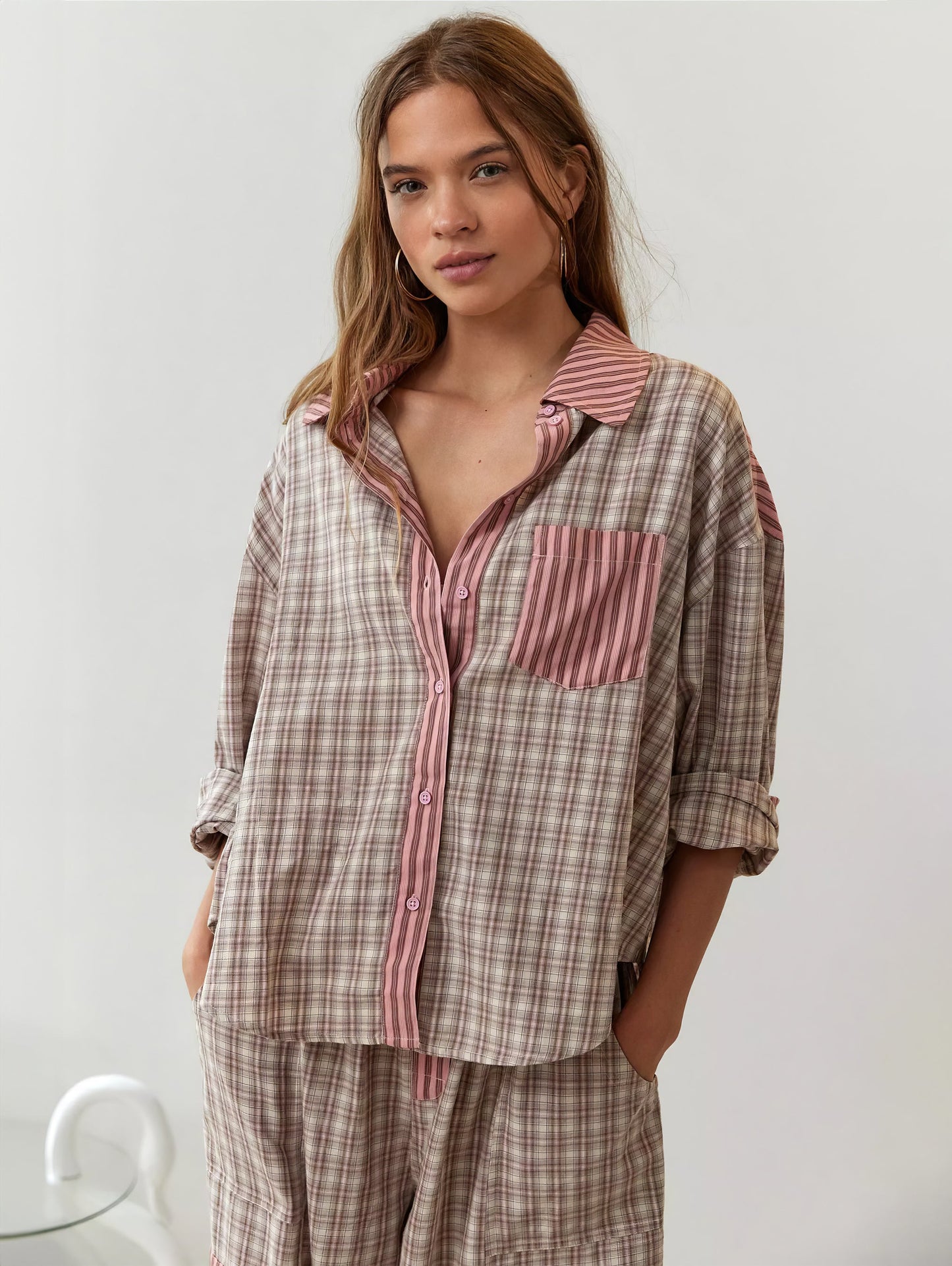 Noah Elegante Pyjama Set voor Ontspannen Nachten