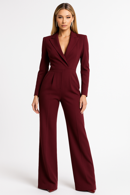 Maeve Luxe Tailored Jumpsuit