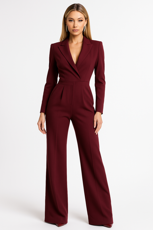Maeve Luxe Tailored Jumpsuit