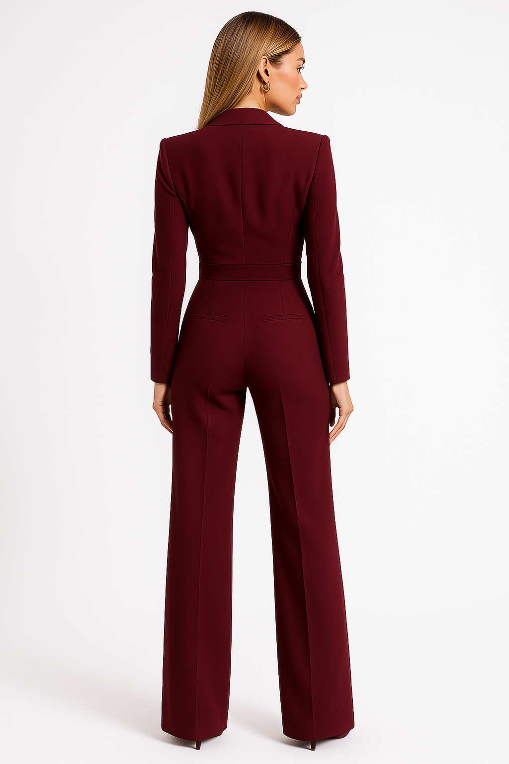 Maeve Luxe Tailored Jumpsuit