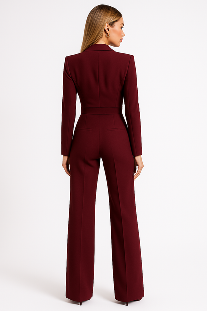 Maeve Luxe Tailored Jumpsuit