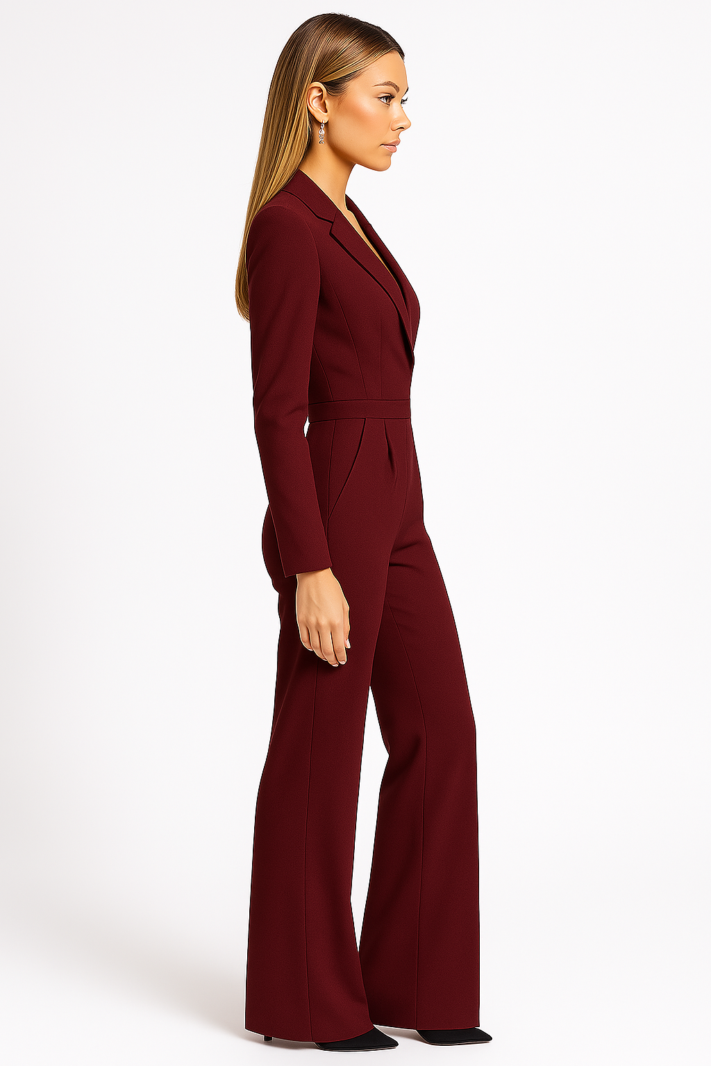 Maeve Luxe Tailored Jumpsuit
