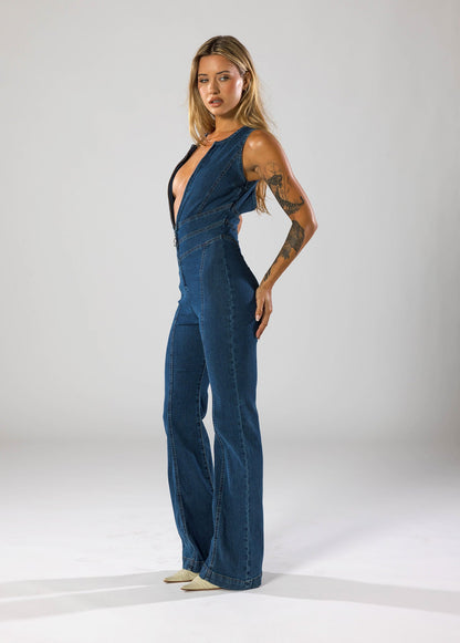 Stellar Denim Jumpsuit