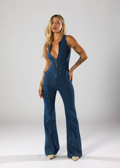 Stellar Denim Jumpsuit