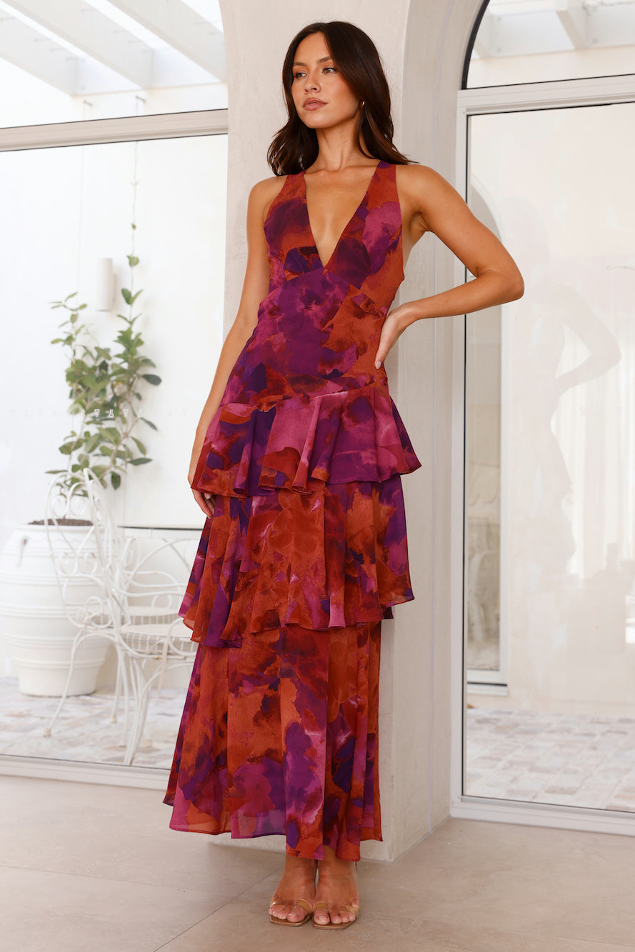 Valentina Riviera Maxi Dress