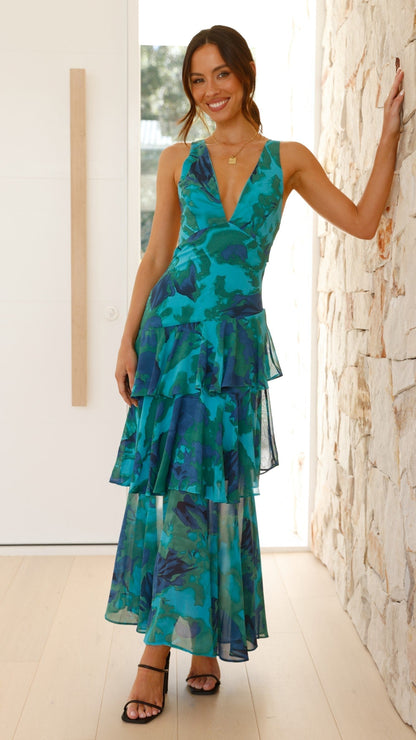Valentina Riviera Maxi Dress
