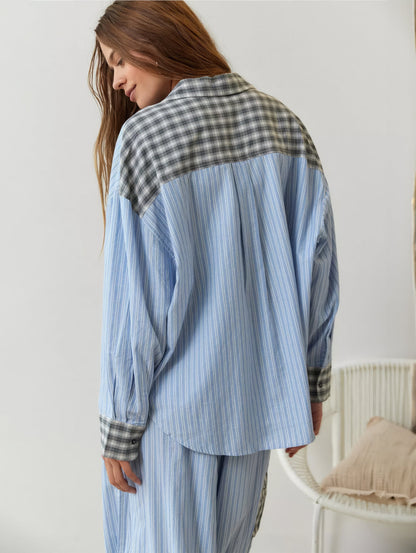Noah Elegante Pyjama Set voor Ontspannen Nachten