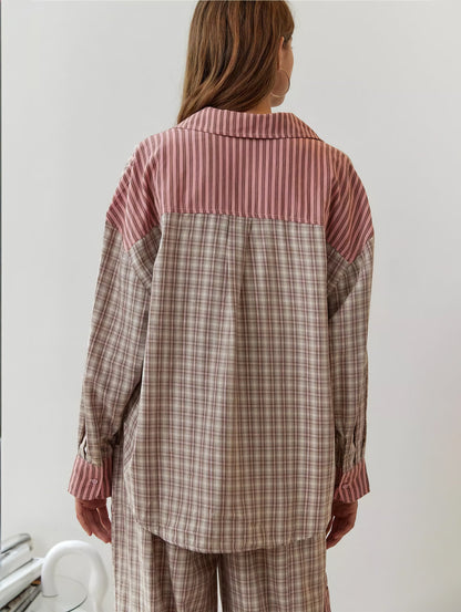Noah Elegante Pyjama Set voor Ontspannen Nachten