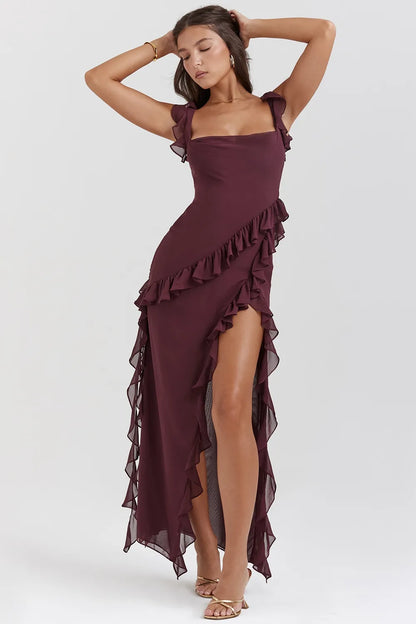 Mira Elegante Maxi Dress