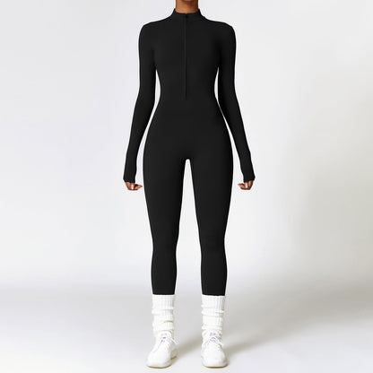 Aliyah Zip Jumpsuit