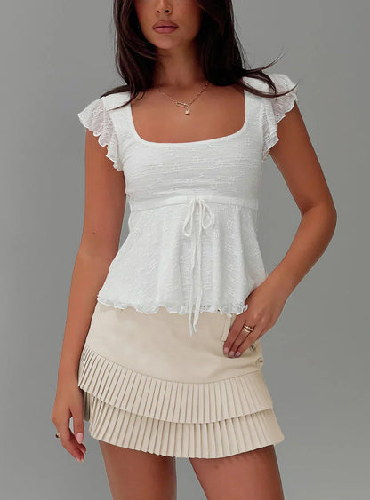 Dina White Top