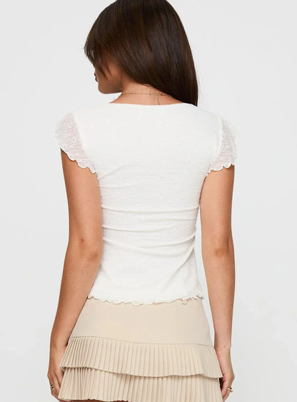 Dina White Top
