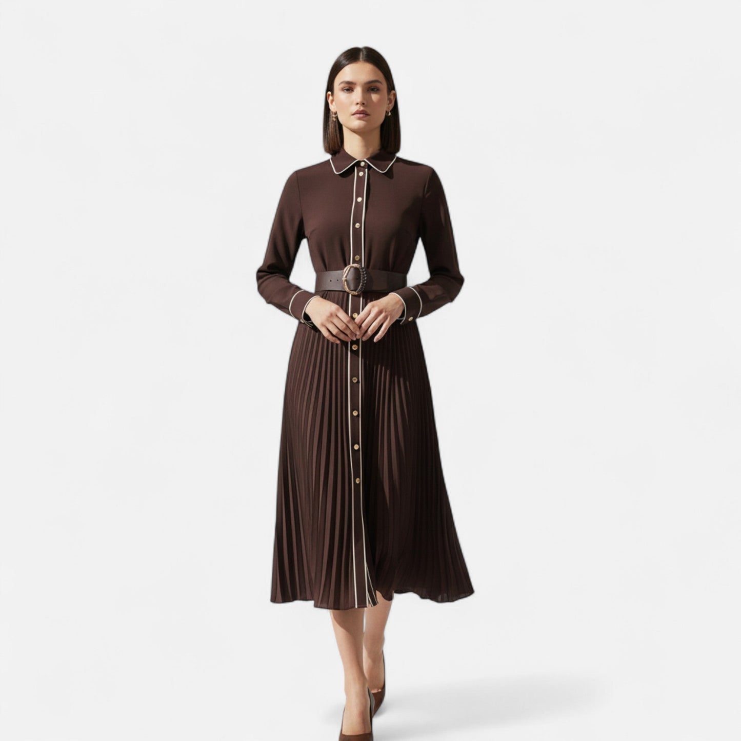 Celina Vintage Flair Dress
