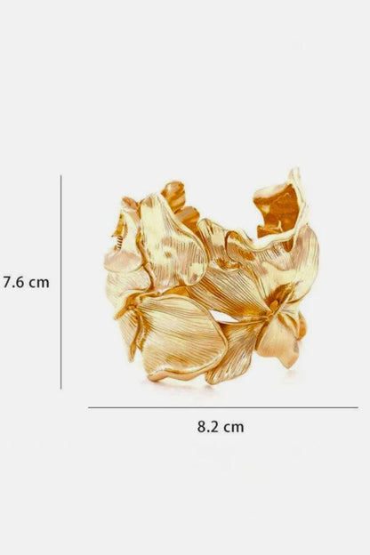 Rosa Gouden Bloem Armband