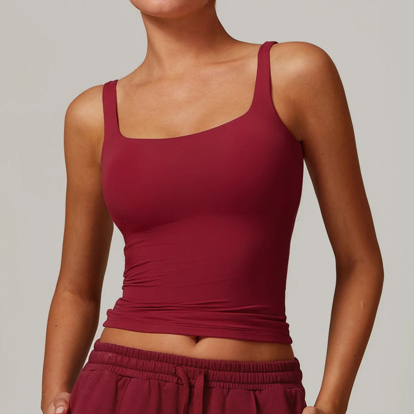 Mirela Naadloze Dames Tanktop