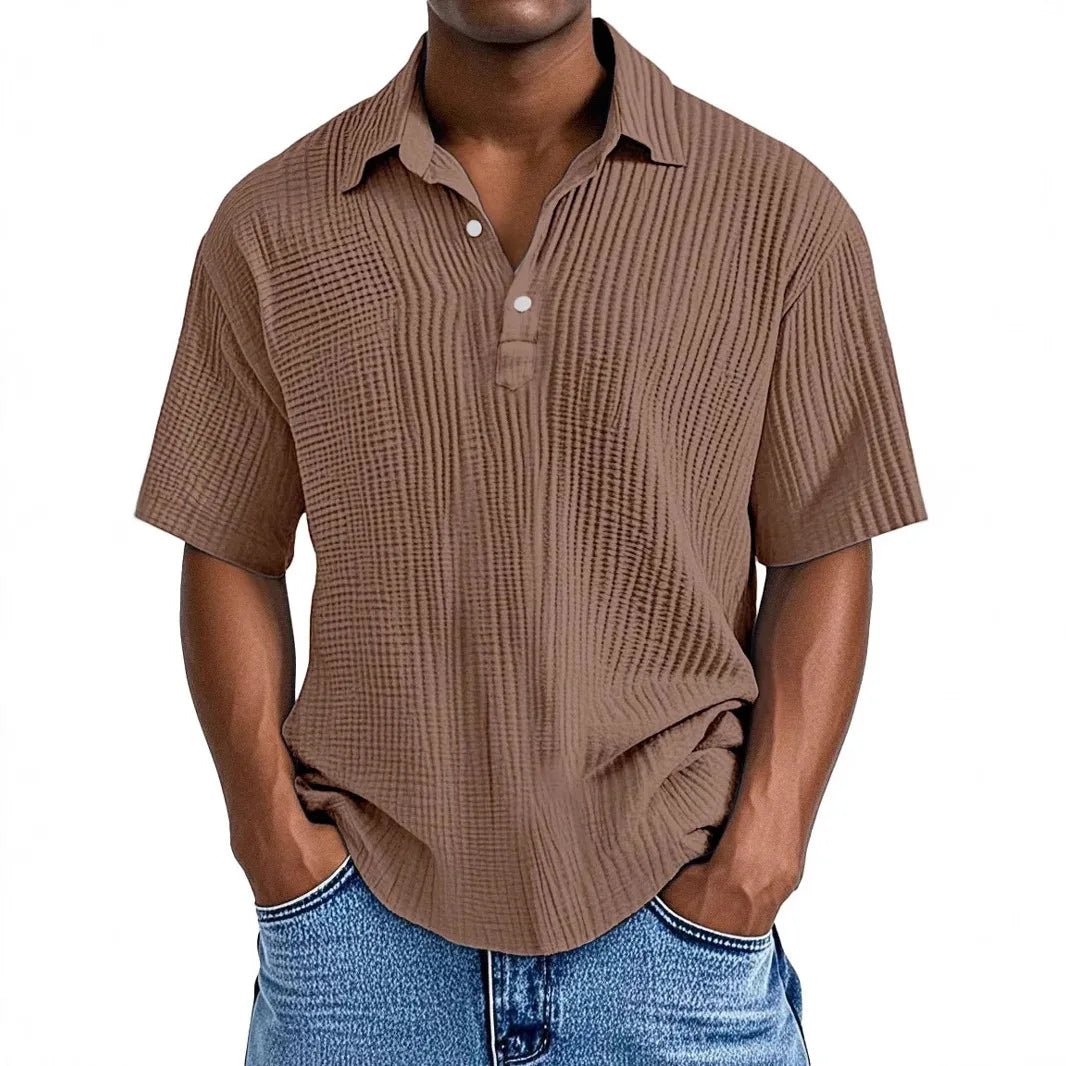 Ribbed Polo