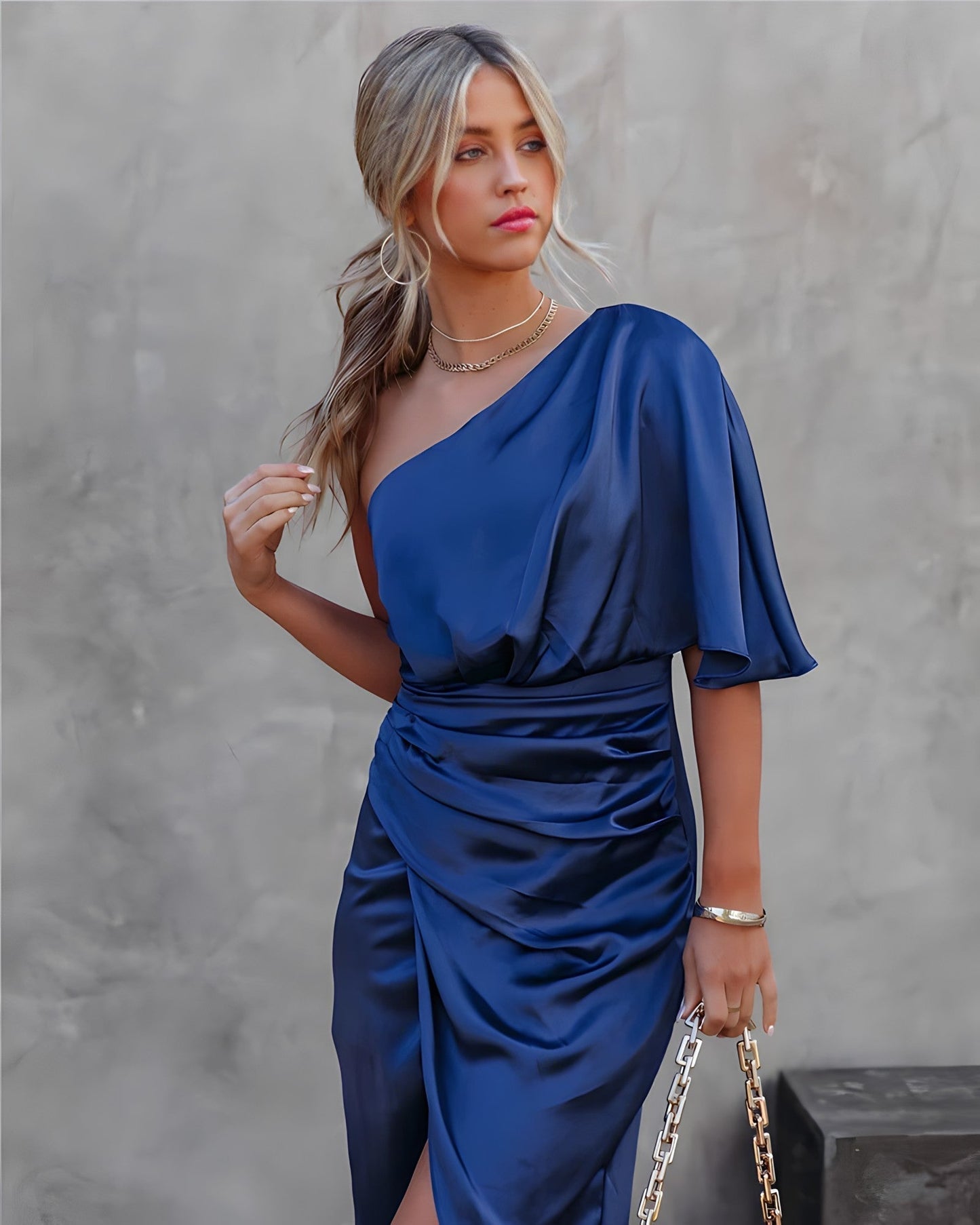 Nina - Zijden Elegante Jurk