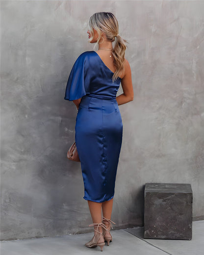 Nina - Zijden Elegante Jurk