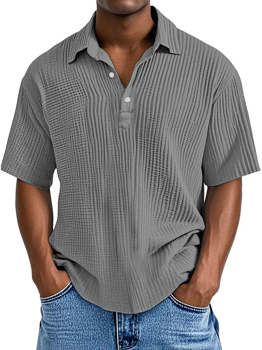 Ribbed Polo