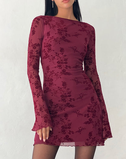 Sevilla Long Sleeve Mini Dress