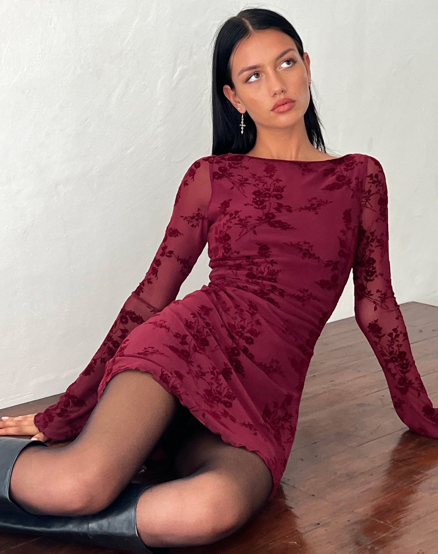 Sevilla Long Sleeve Mini Dress