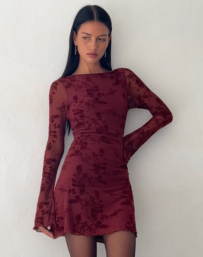 Sevilla Long Sleeve Mini Dress