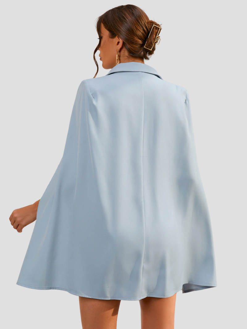 Elegante Blazer Cape Jurk