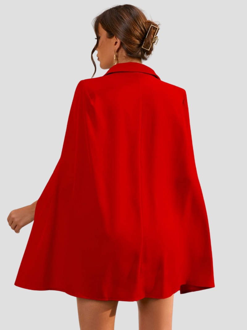 Elegante Blazer Cape Jurk