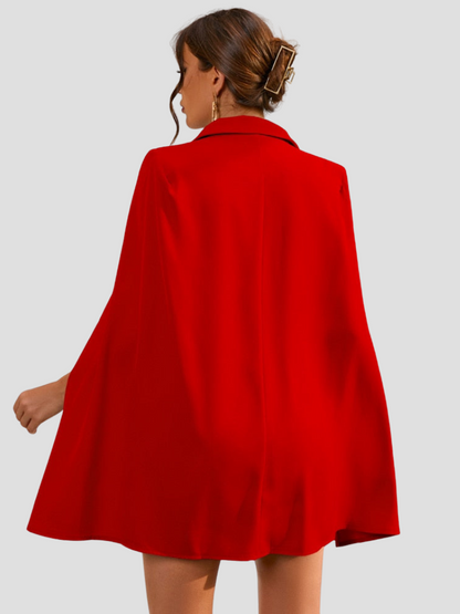 Elegante Blazer Cape Jurk