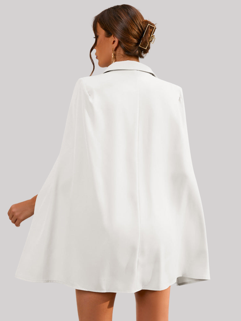 Elegante Blazer Cape Jurk