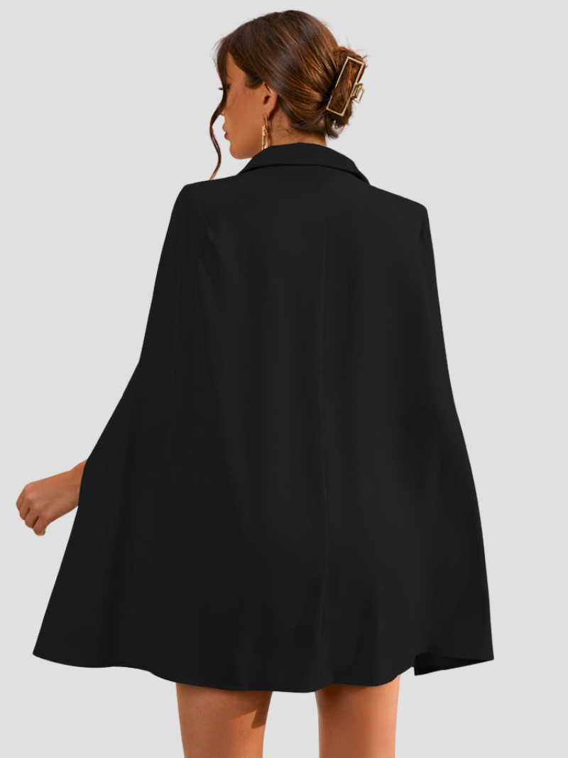 Elegante Blazer Cape Jurk