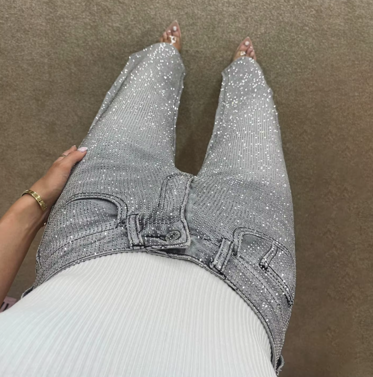 Diamond Denim Jeans