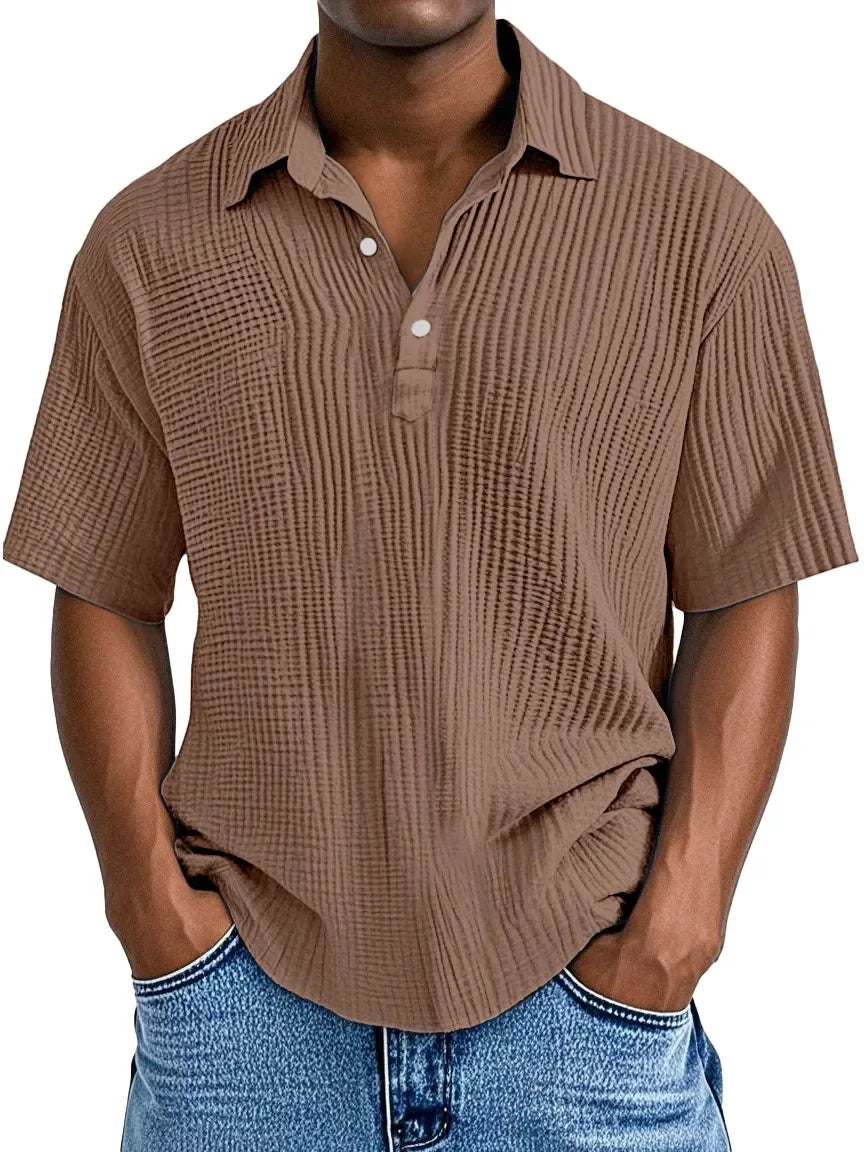 Ribbed Polo