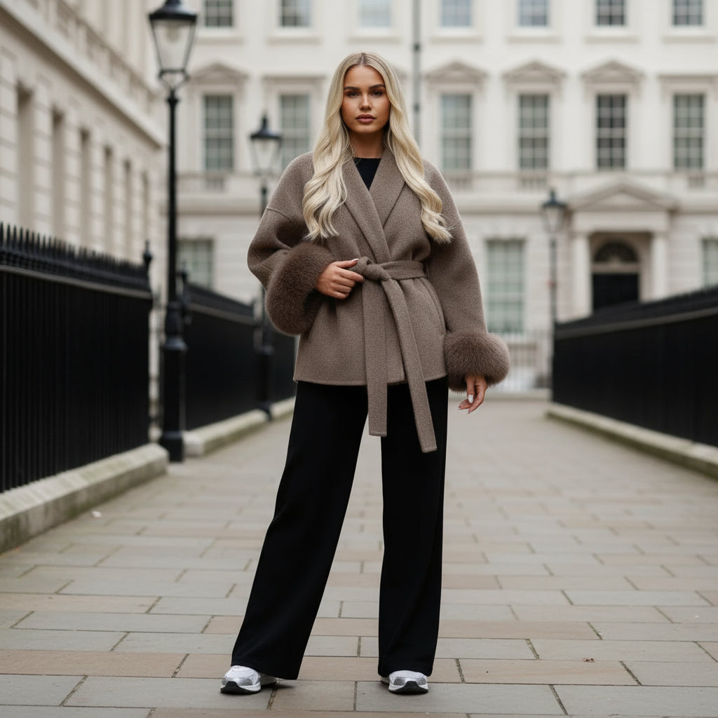 Fiorella Milano Wrap Coat