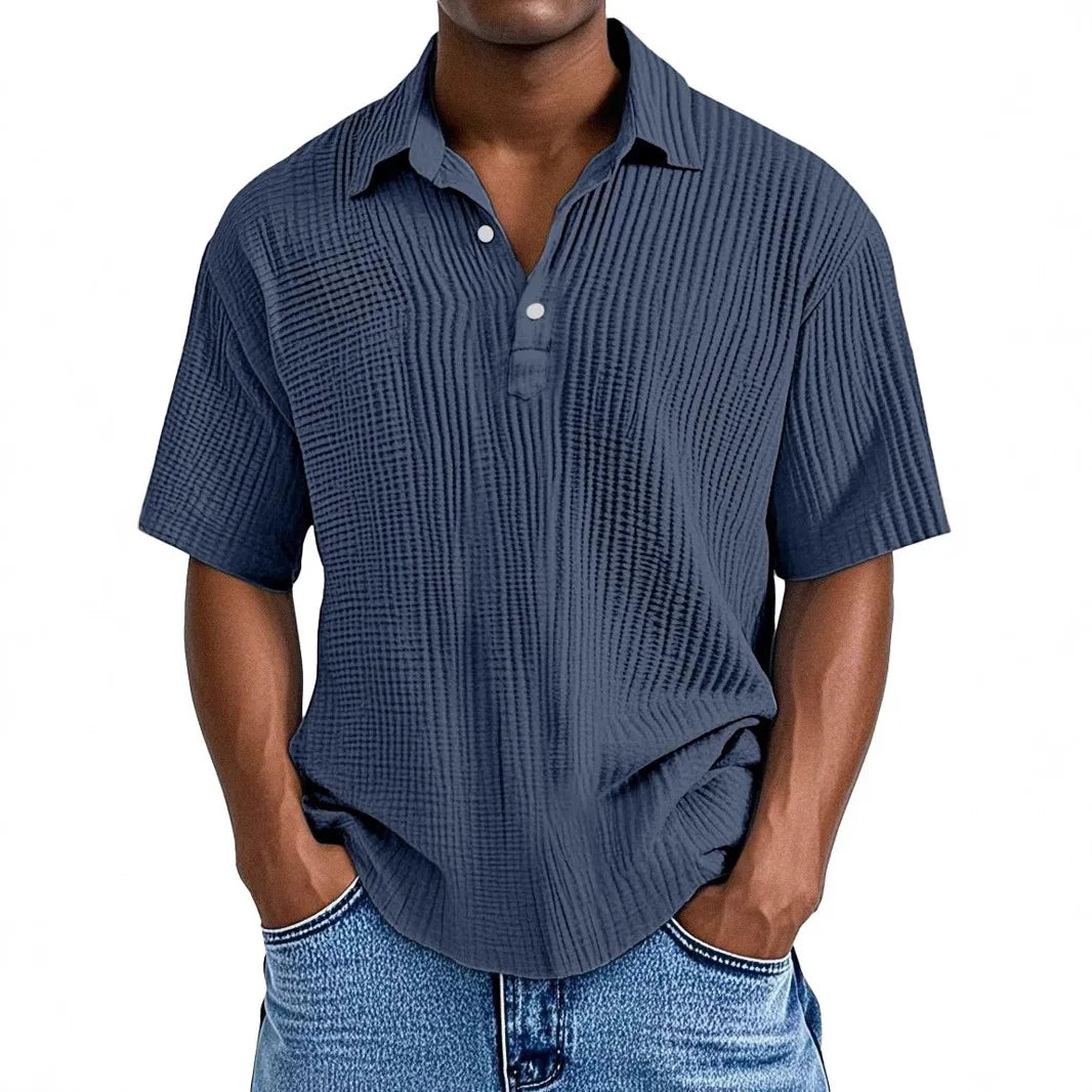 Ribbed Polo