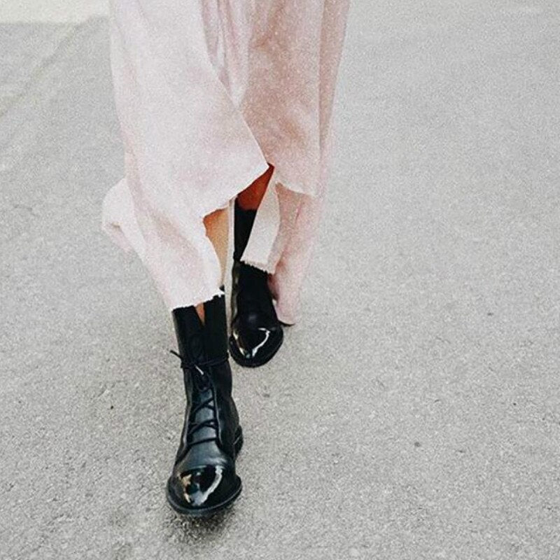 Noor Vegan Enkellaarzen