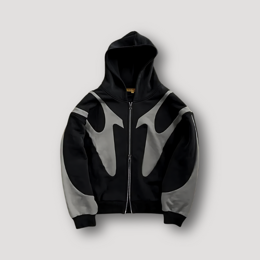 Devran Graphic Zip Hoodie