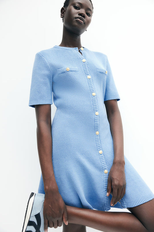 Liora Ribbed Dress