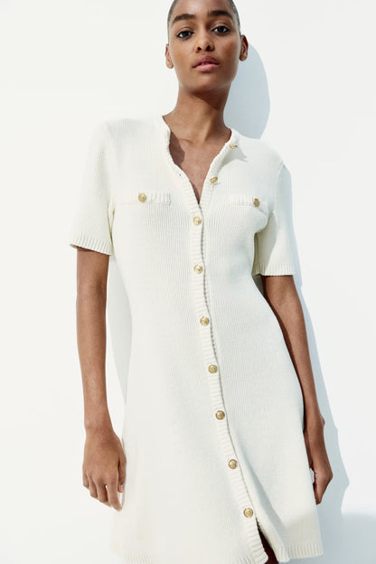 Liora Ribbed Dress