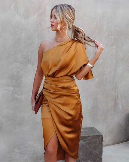 Nina - Zijden Elegante Jurk