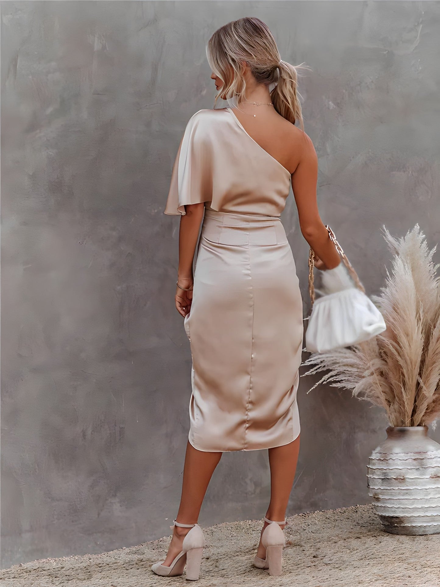 Nina - Zijden Elegante Jurk